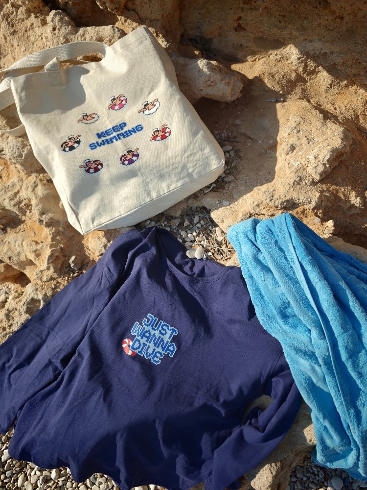 Bts swim uzun kollu tişört 