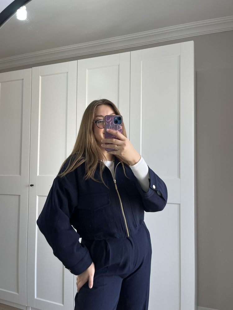 Lacivert Bomber Ceket 