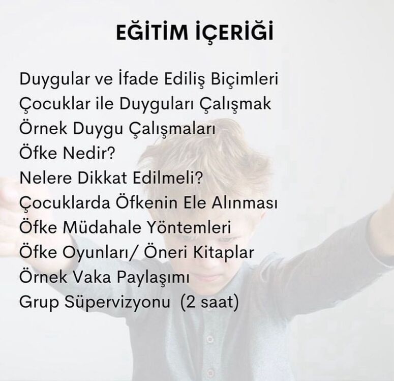 ÇOCUKLARDA ÖFKE VE MÜDAHALE YÖNTEMLERİ