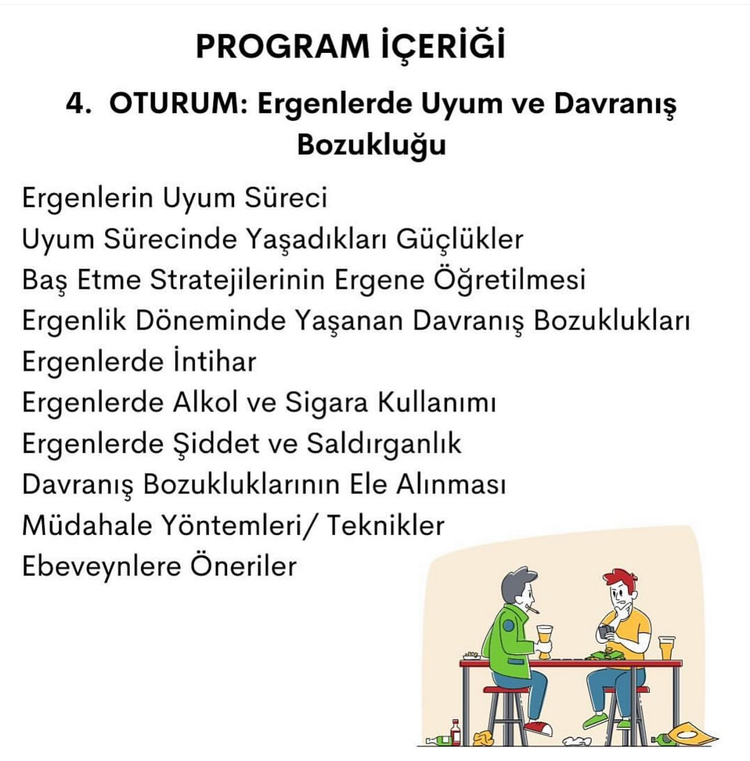 ERGENLERLE ÇALIŞMAK EĞİTİMİ