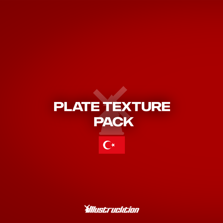 Illustrucktion Turkey License Plate Pack