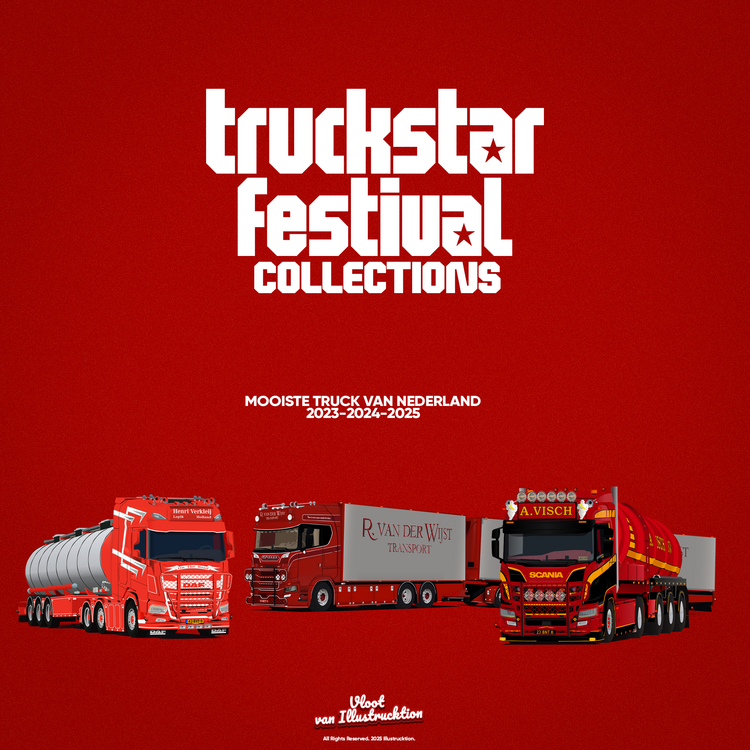 Vloot van Illustrucktion - Truckstar Collections