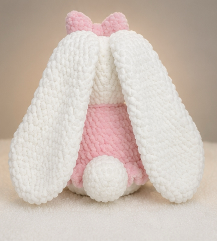 El Yapımı Tavşan Amigurumi – Pembe Sevimli Tavşan