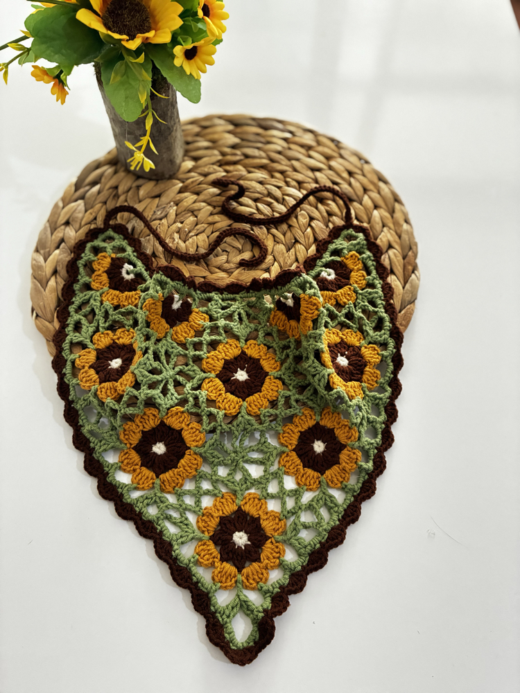 Ayçiçeği bandana 