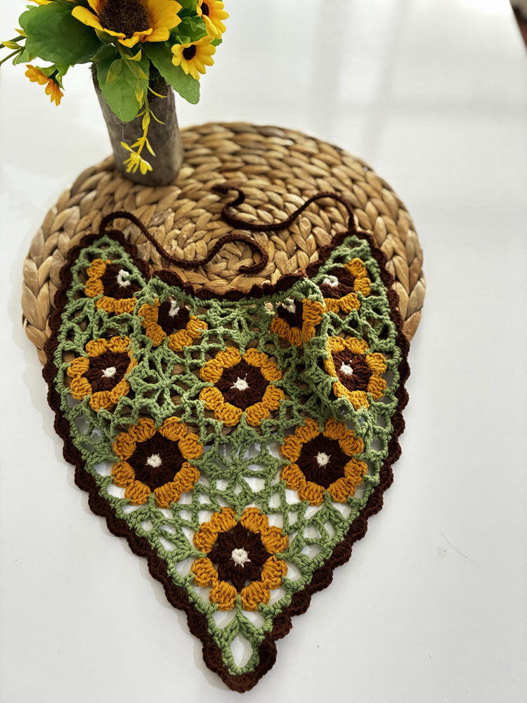 Ayçiçeği bandana 