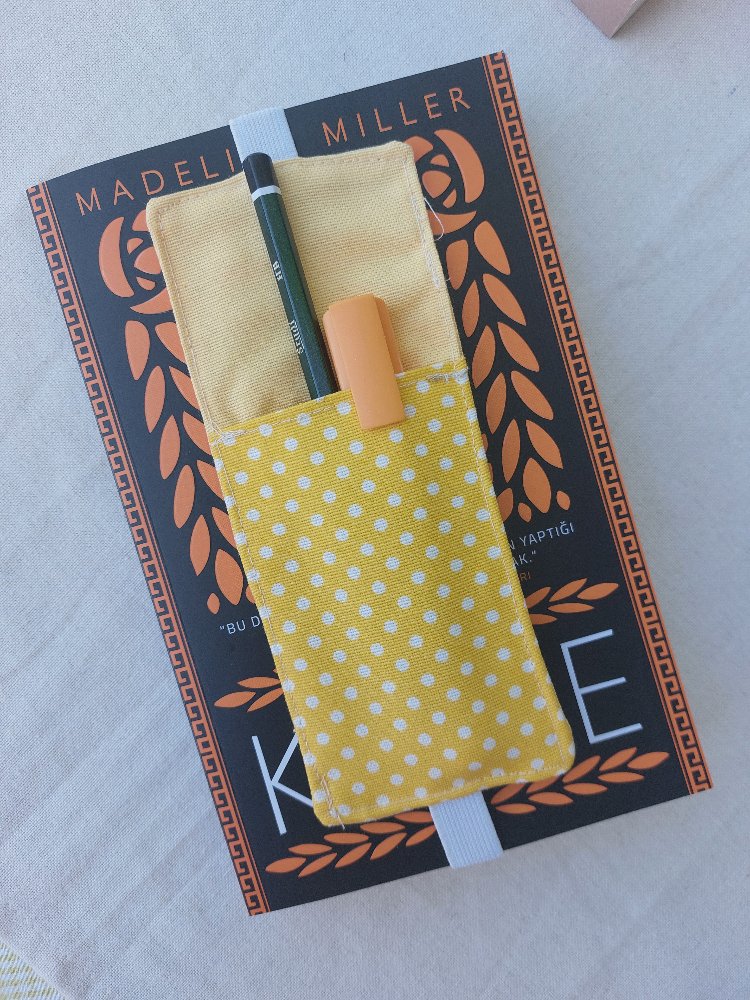 Kitap ayracı/kalemlik