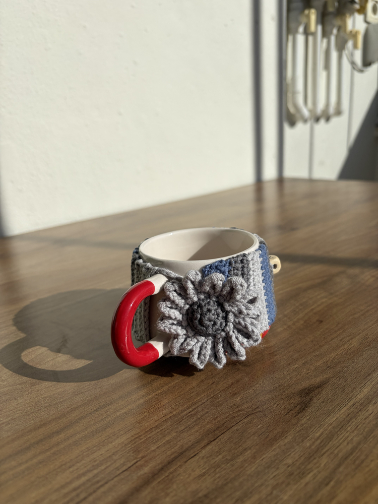 kahve , çay bardağı kılıfı ( isimli)