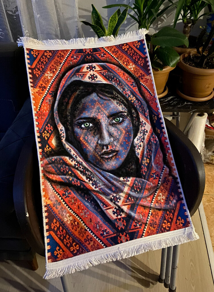 Halı boyama duvar dekoru (50x80cm)