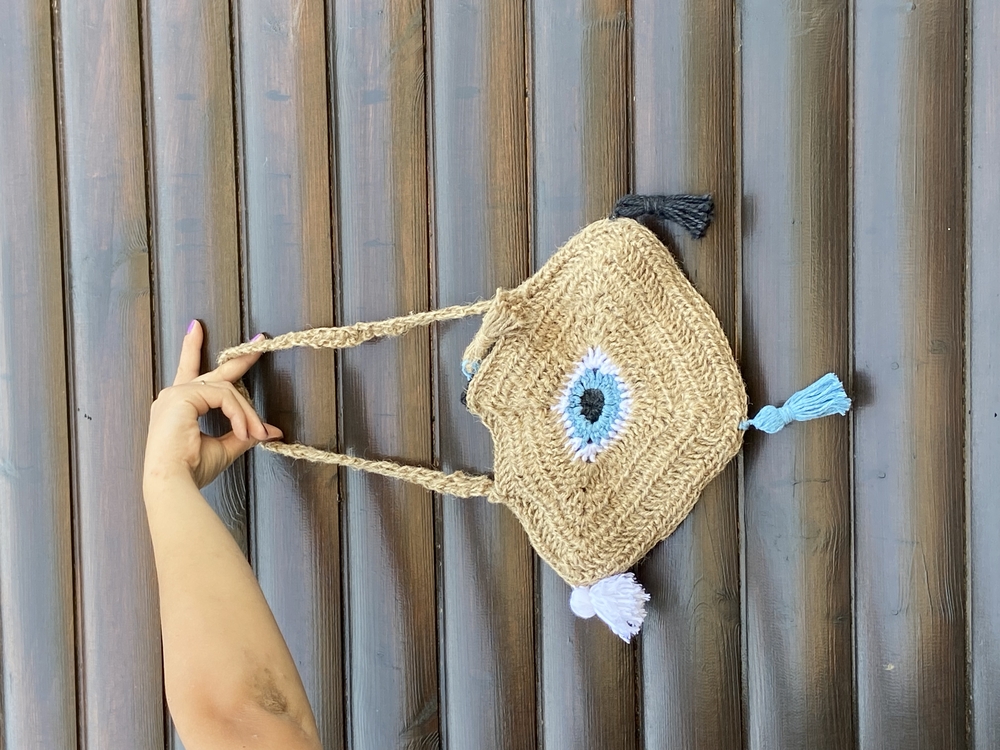 Nazar mini çanta