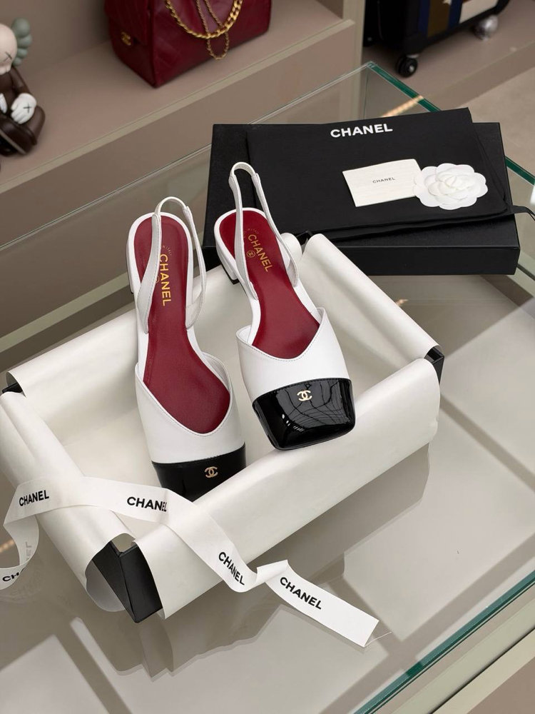 Chanel Slingback Pump Shoes