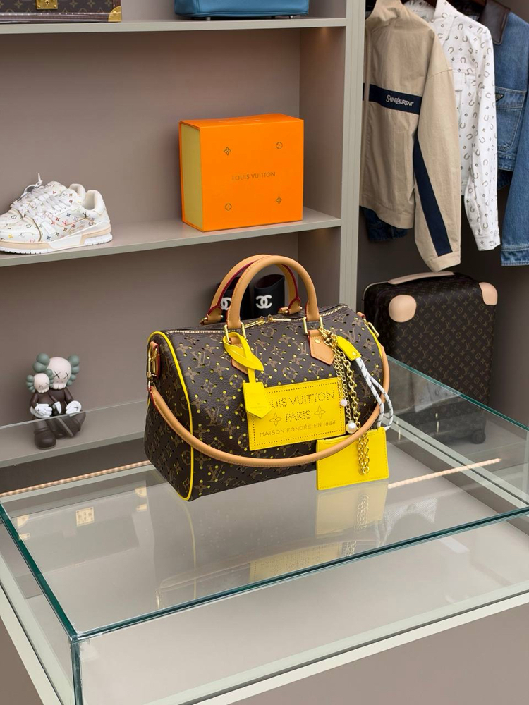Louis Vuitton Monogram Perforated Speedy Soft 30