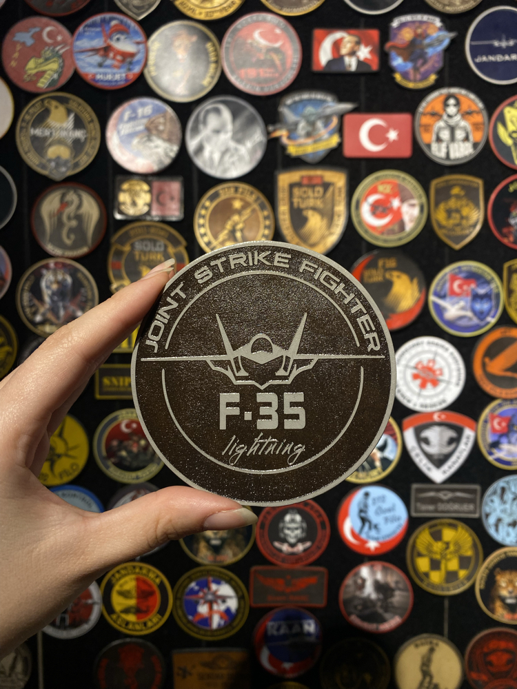 F-35 Deri Peç Gümüş