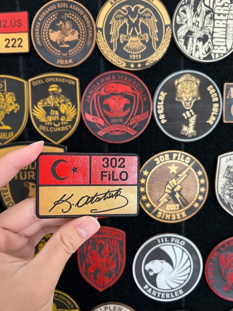 302 Filo Hakiki Deri Kol Peçi