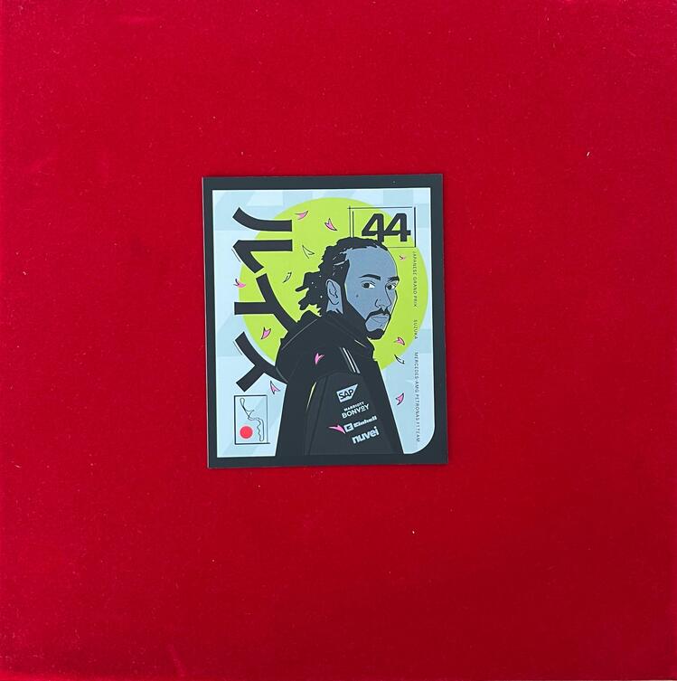 Lewis Hamilton Sürücü Kartı - Japon GP Limited Edition