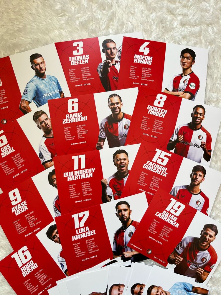 Feyenoord Lisanslı Kartlar