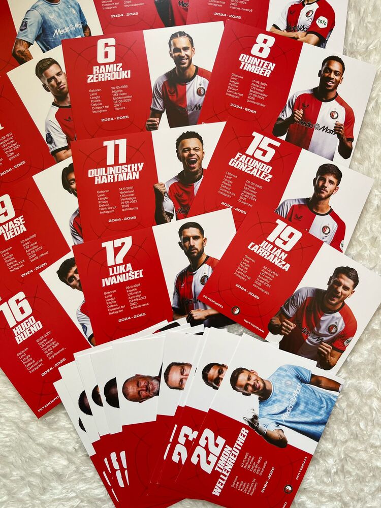 Feyenoord Lisanslı Kartlar