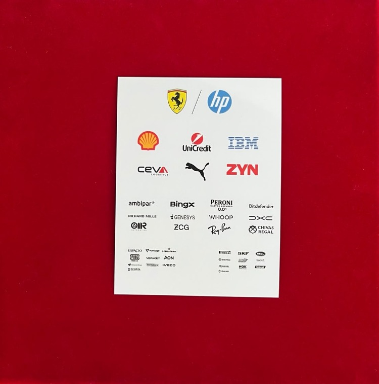 Charles Leclerc Scuderia Ferrari HP F1 2026 Driver Card