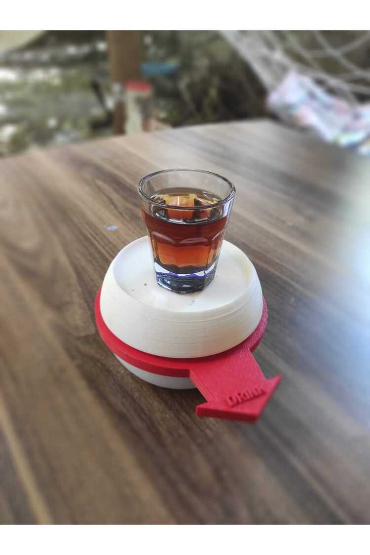 Dönebilen Ok Içki Oyunu | Şanslı Shot Spinner: Parti Eğlencesi Garantili