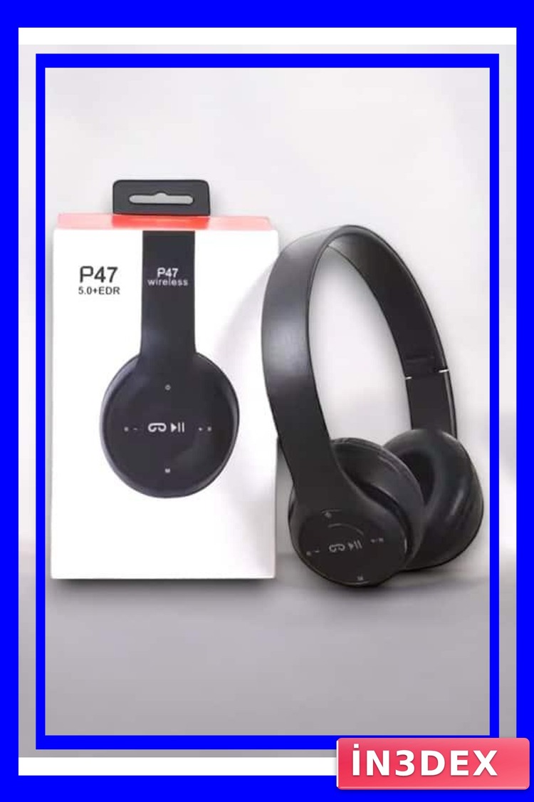 P47 Kulak Üstü Bluetooth Kulaklık Entegre Mikrofonlu
