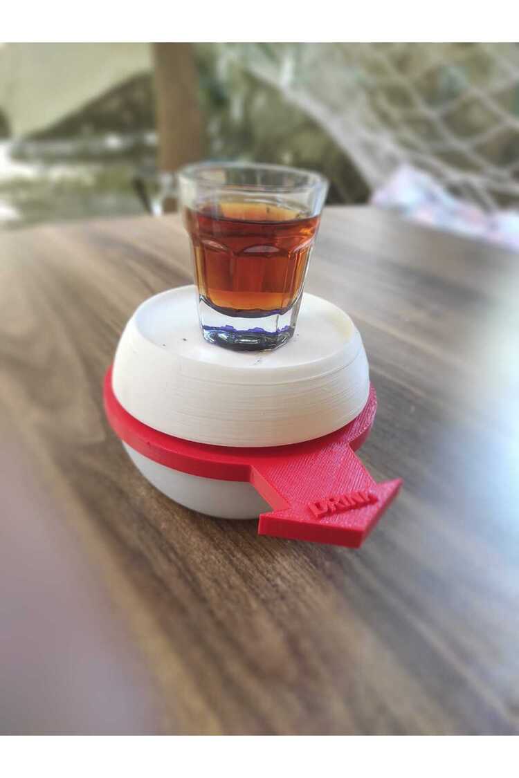 Dönebilen Ok Içki Oyunu | Şanslı Shot Spinner: Parti Eğlencesi Garantili