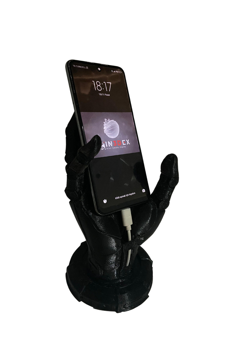Robot El Telefon Tutucu Stand Masaüstü Araç Içi Universal Tüm Telefonlara Uyumlu