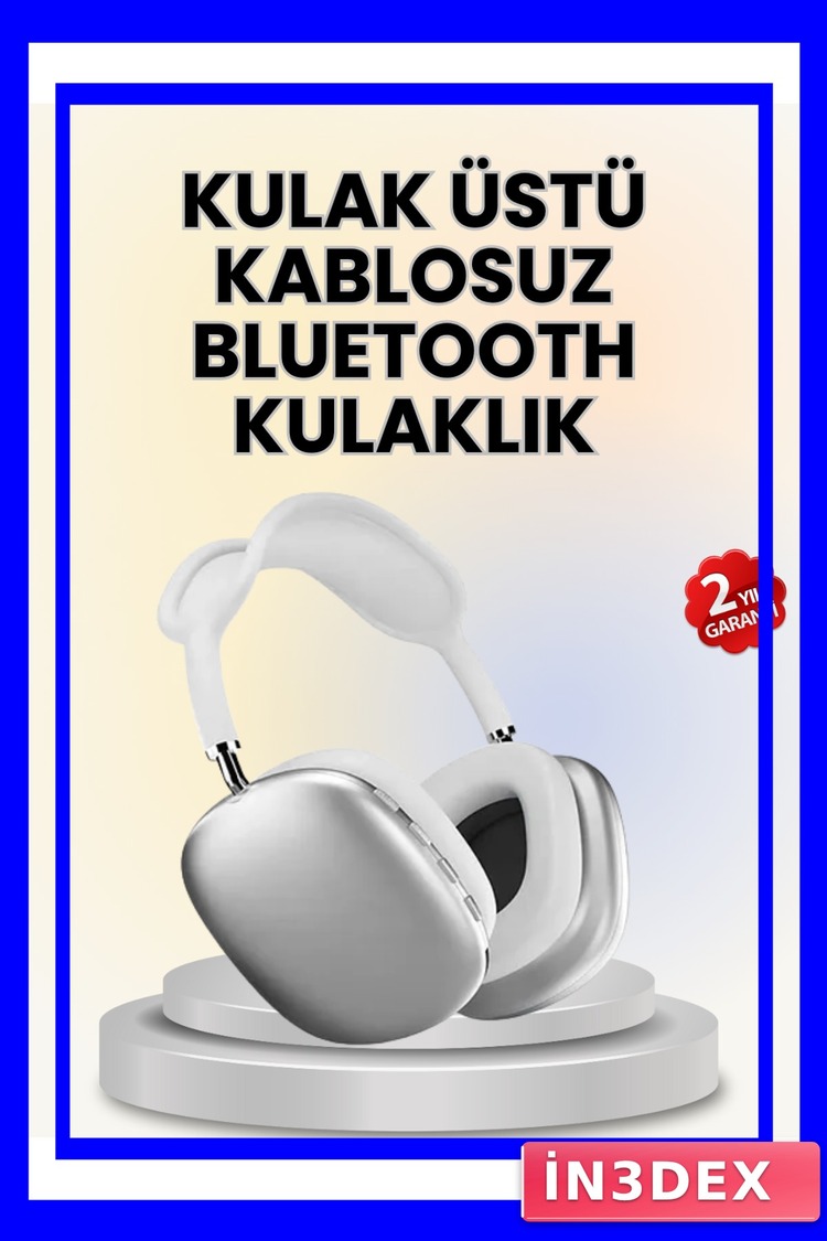 Katlanabilir Bluetooth 5.0 Kablosuz Kulaklık 10 Metre Menzil