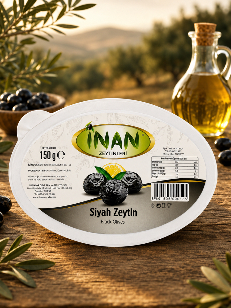Gemlik Siyah Zeytin iri boy