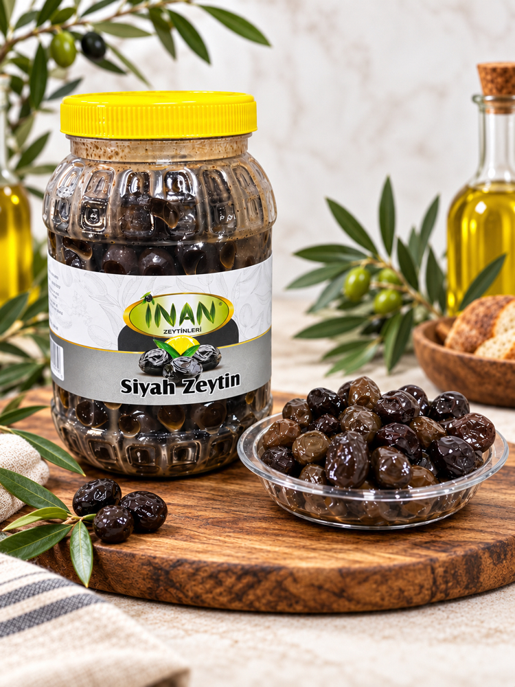Gemlik Siyah Zeytin Orta boy