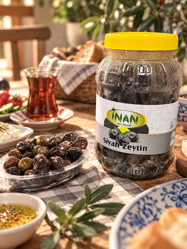Gemlik Siyah Zeytin Orta boy