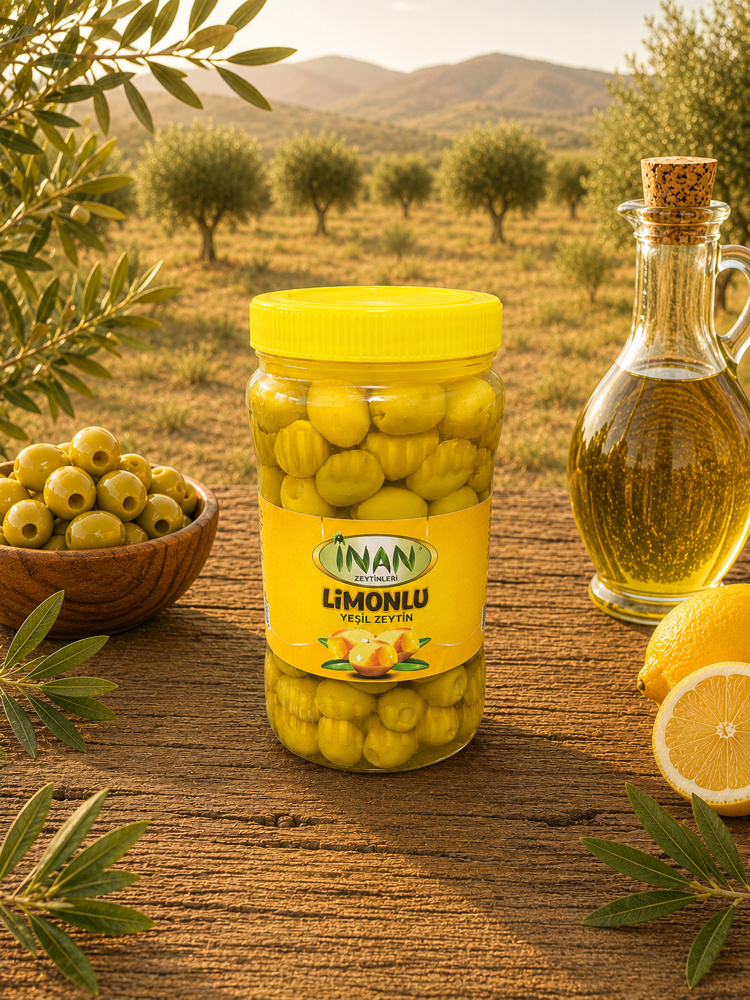 Limonlu Yeşil Zeytin 