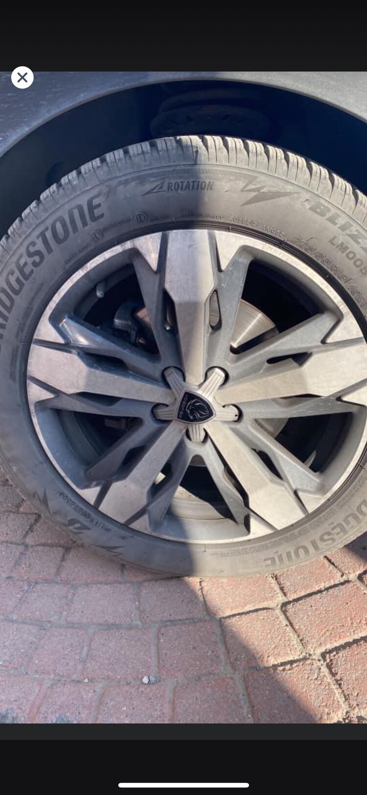 Peugeot Ahtapot Jant Göbeği Grey Takım