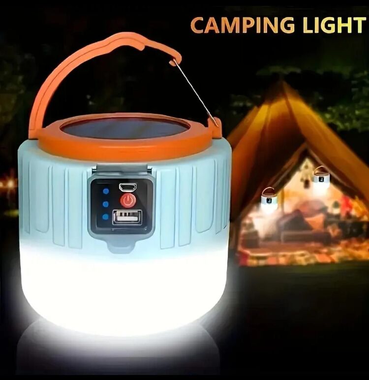 Kamp Lambası (Solar Şarj Edilebilir) 
