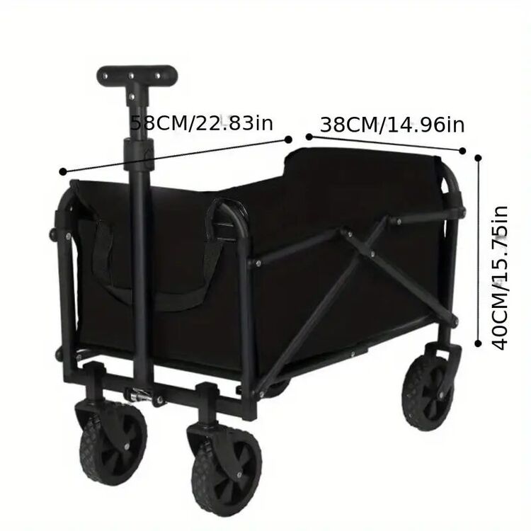 Mini Vagon Araba (Siyah)