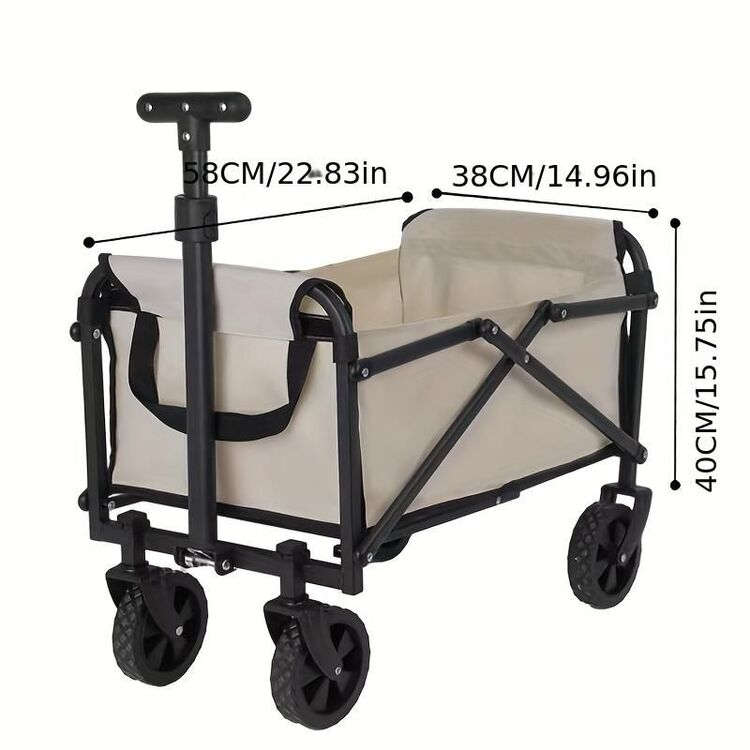 Mini Vagon Araba (Bej)