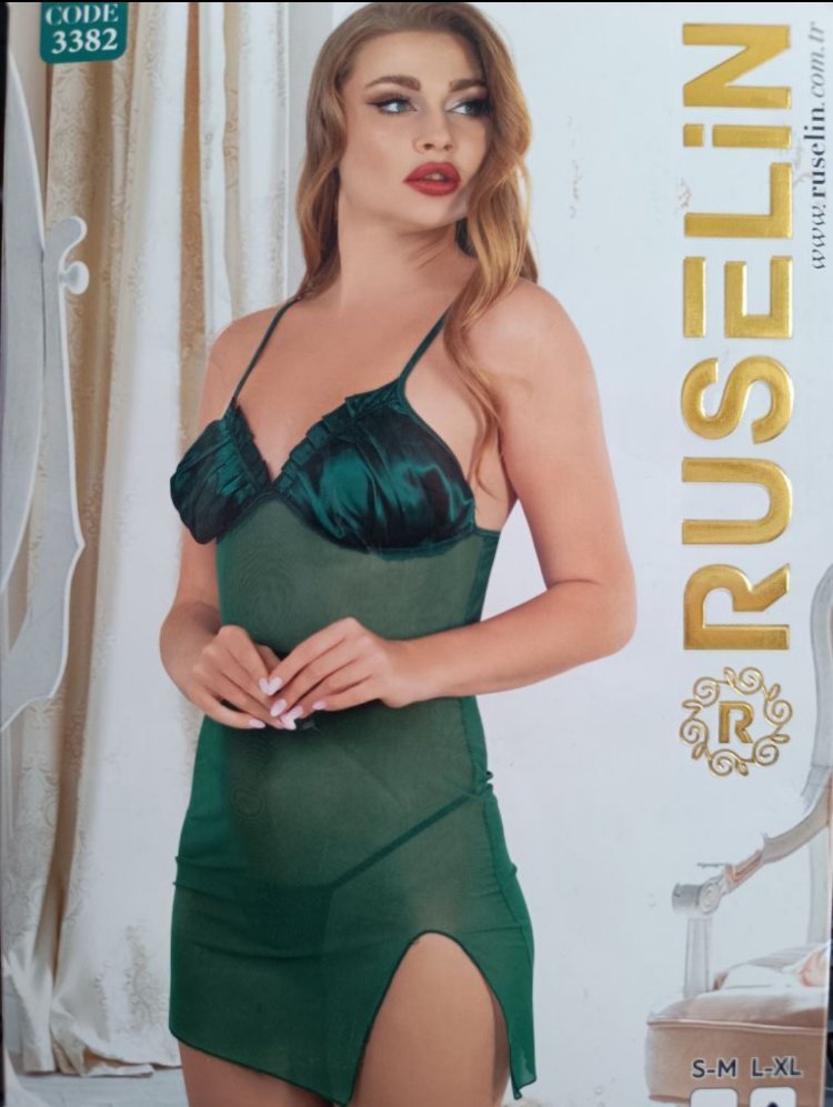 Ruselin Marka Tül Gecelik