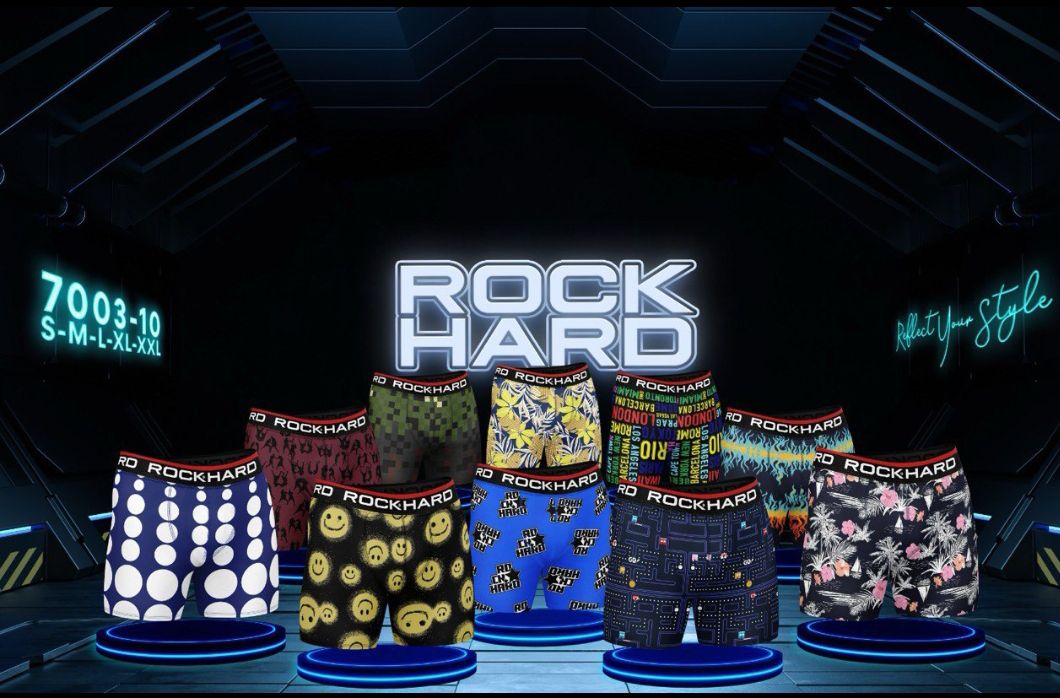 Desenli Erkek Boxer