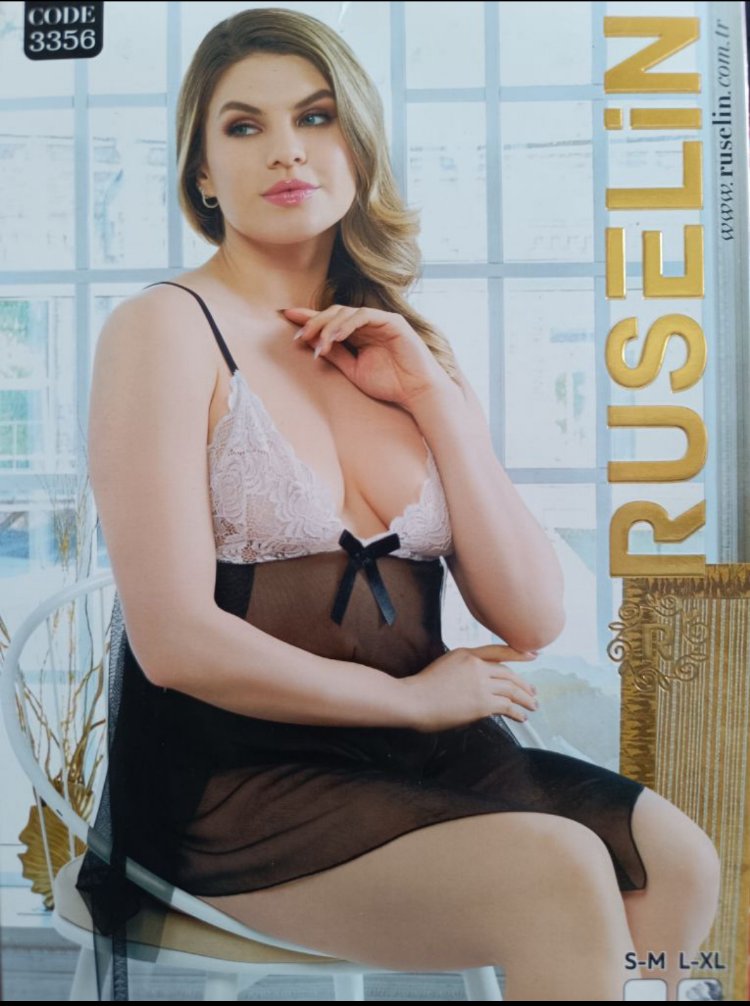 Ruselin Marka Tül Gecelik