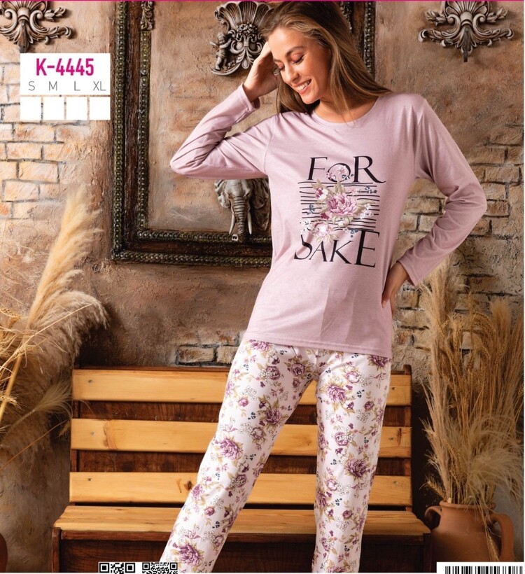 Kadın Likralı Pijama Takımı 