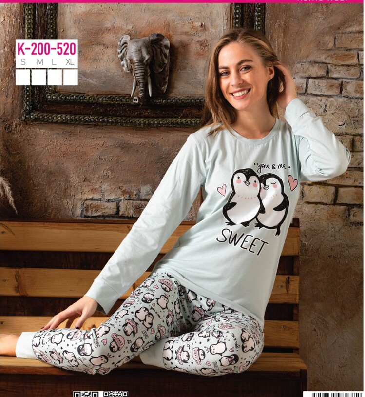 Kadın Modal Pijama Takımı 