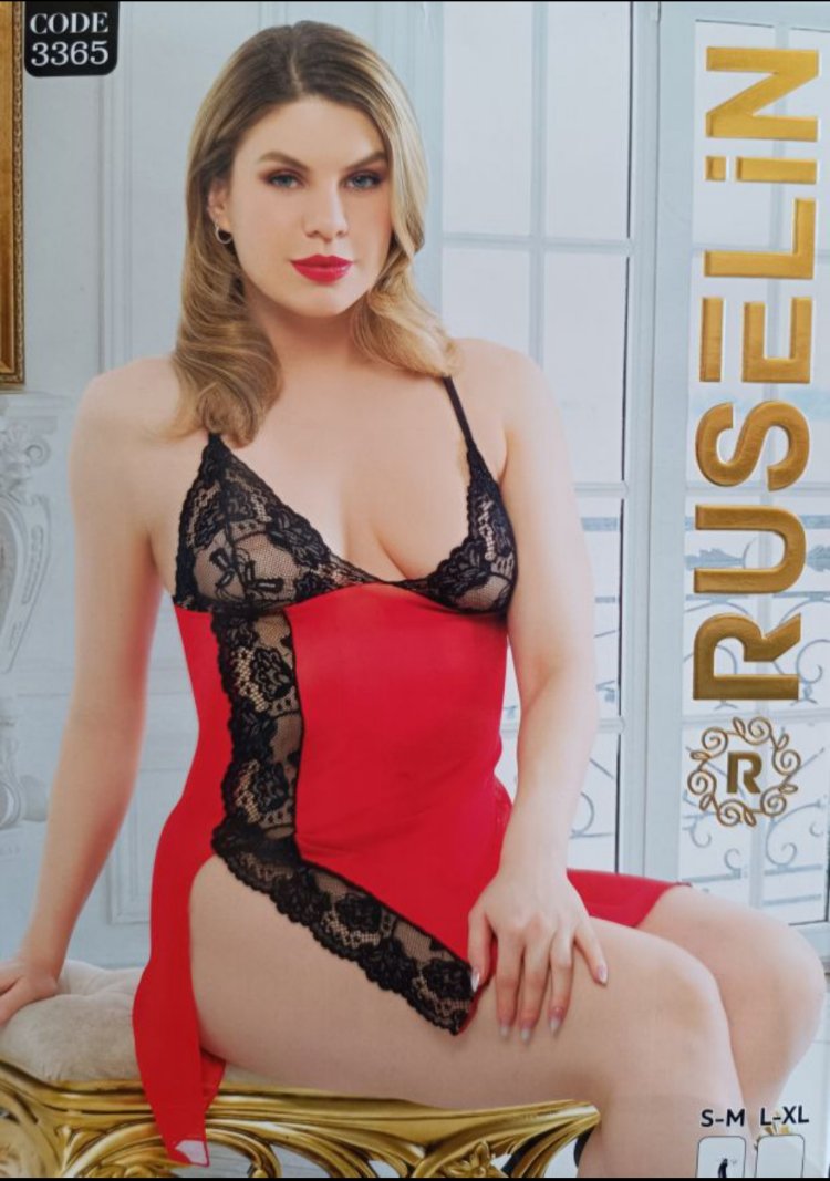 Ruselin Marka Tül Gecelik