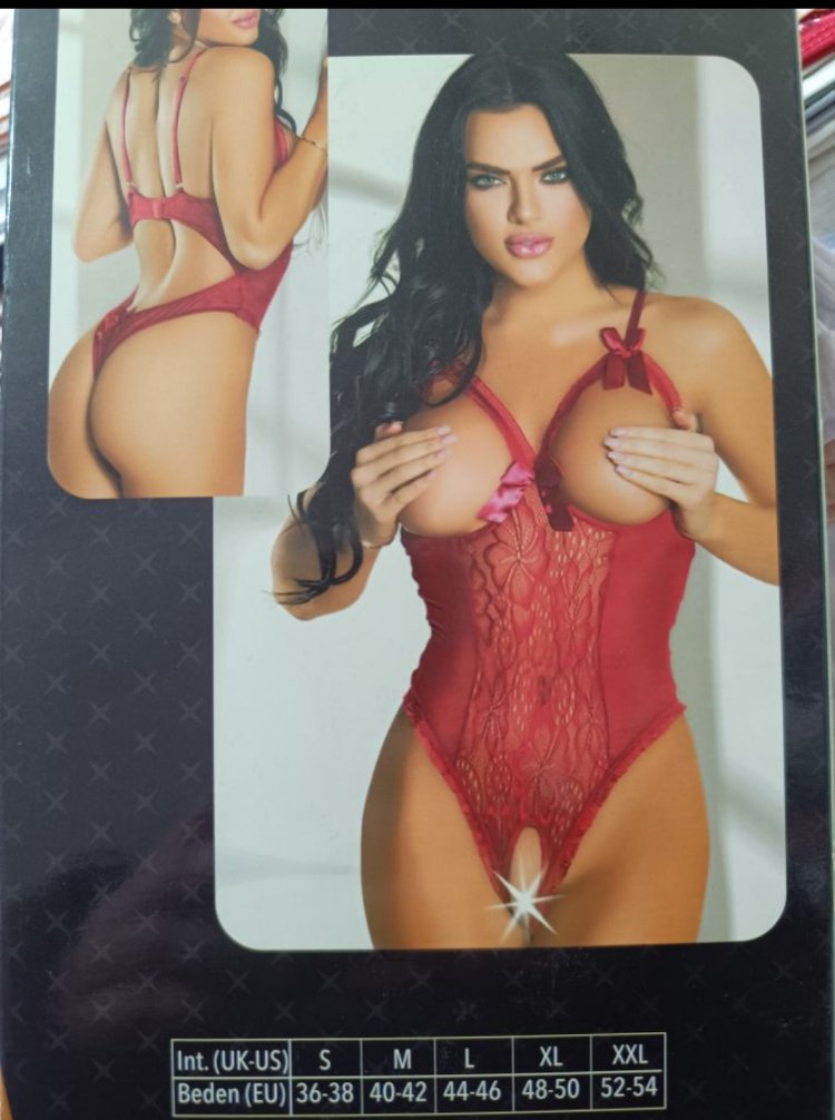 Kırmızı Bodysuit