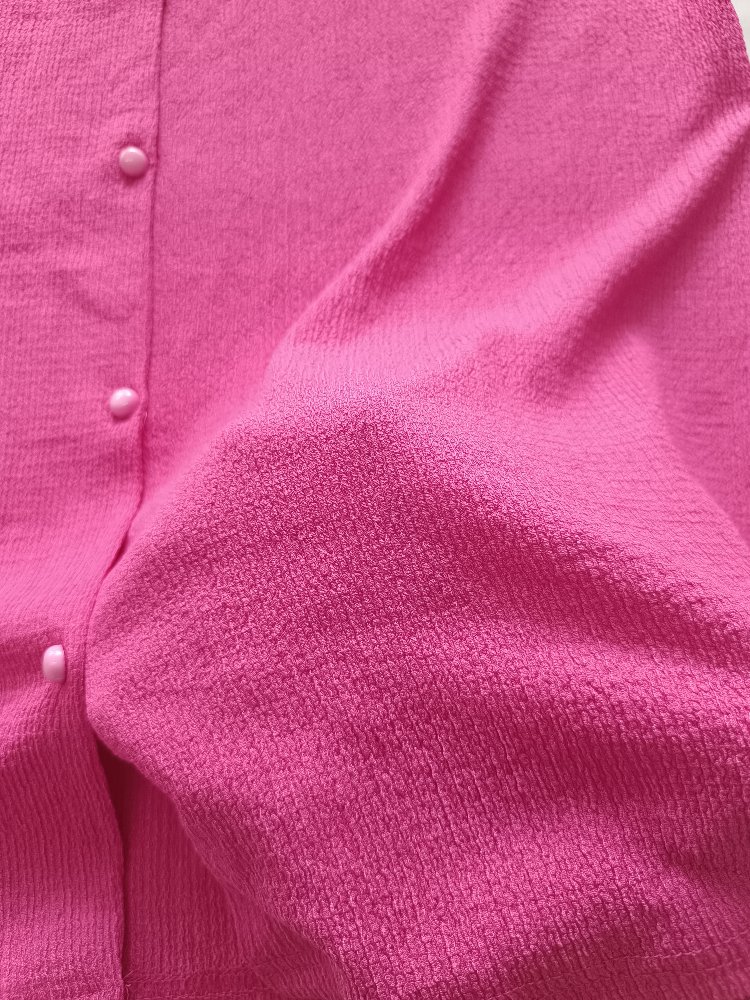Kısakol Dügmeli Pijama Takımı