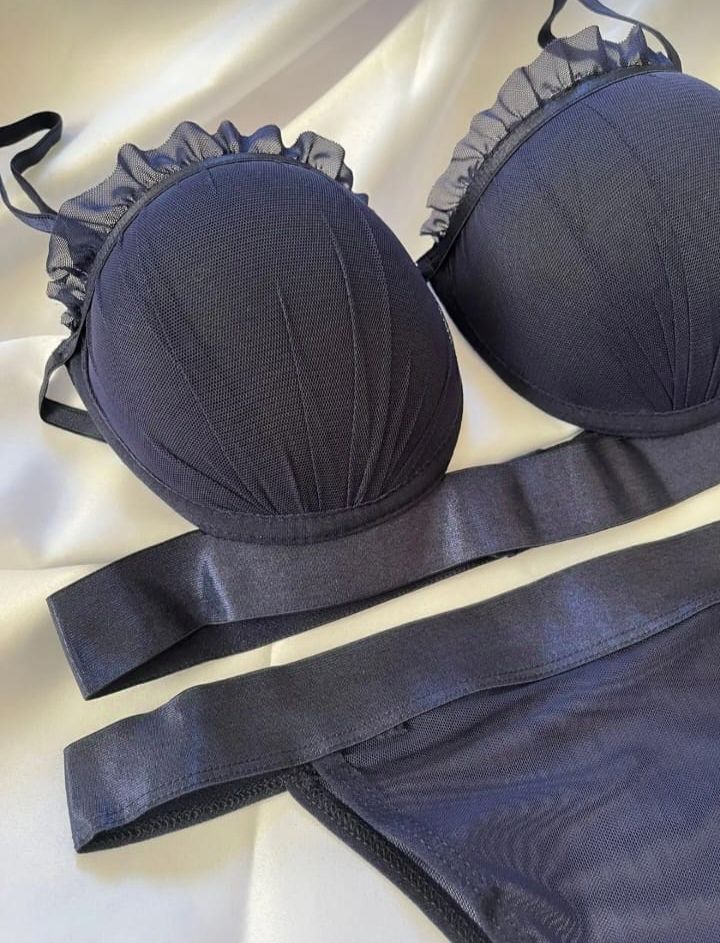 İstiridye Model Dolgulu Sütyen Takımı
