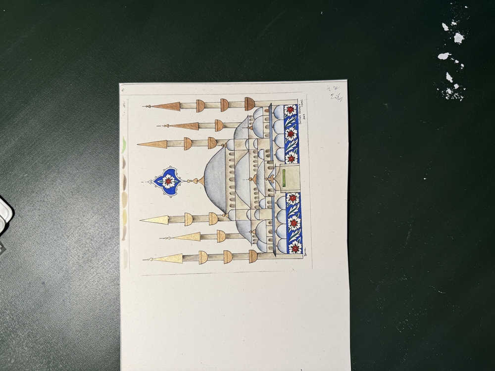 Sultan Ahmet cami Desen 