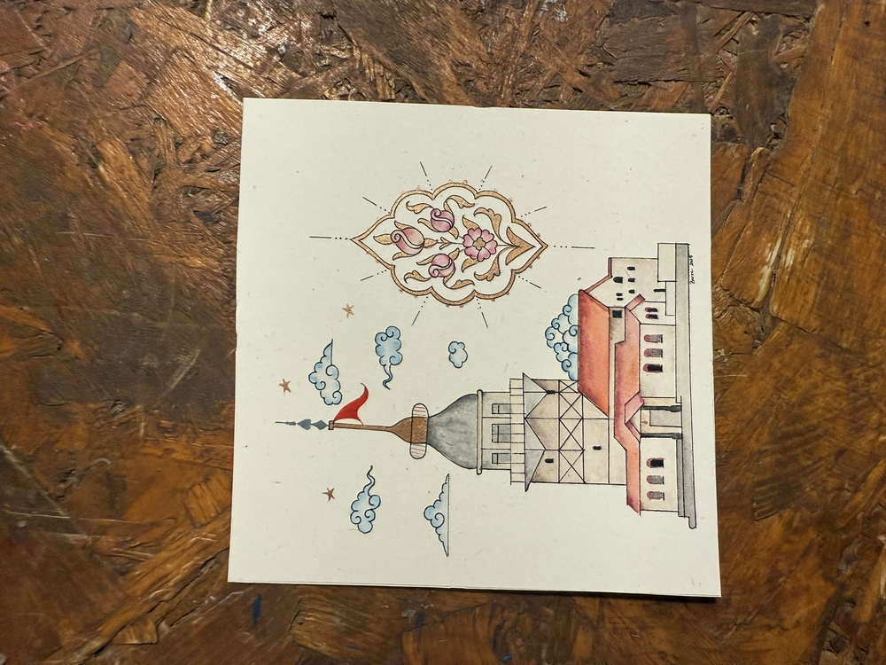 Kız kulesi desen 