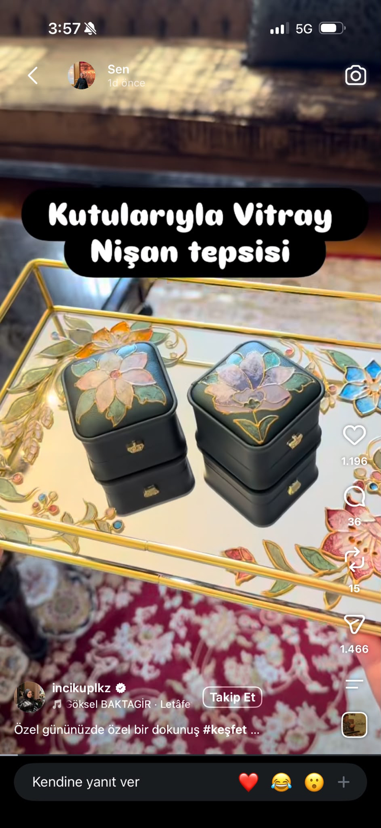 Nişan Seti Vitray