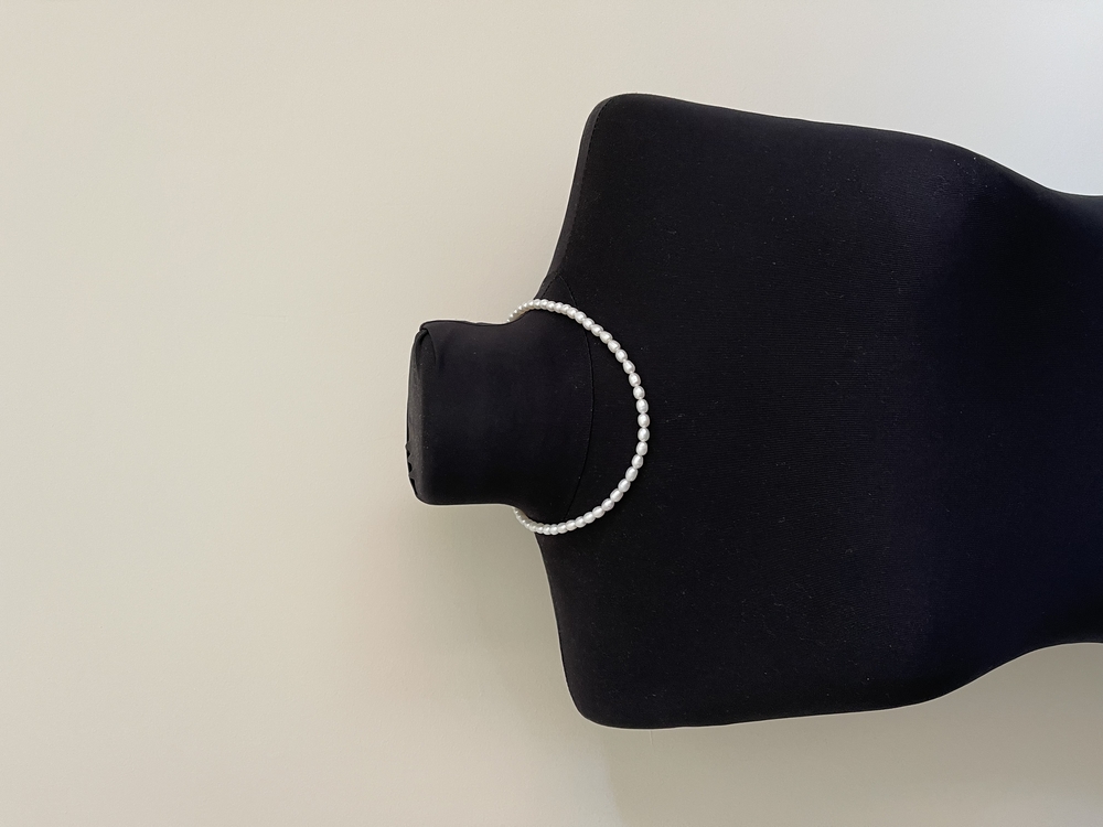 Premium İthal, 6mm Gerçek Tatlısu Arpa İnci Kolye
