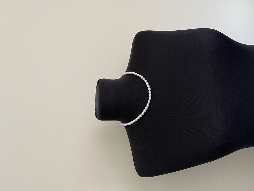 Premium İthal, 6mm Gerçek Tatlısu Arpa İnci Kolye