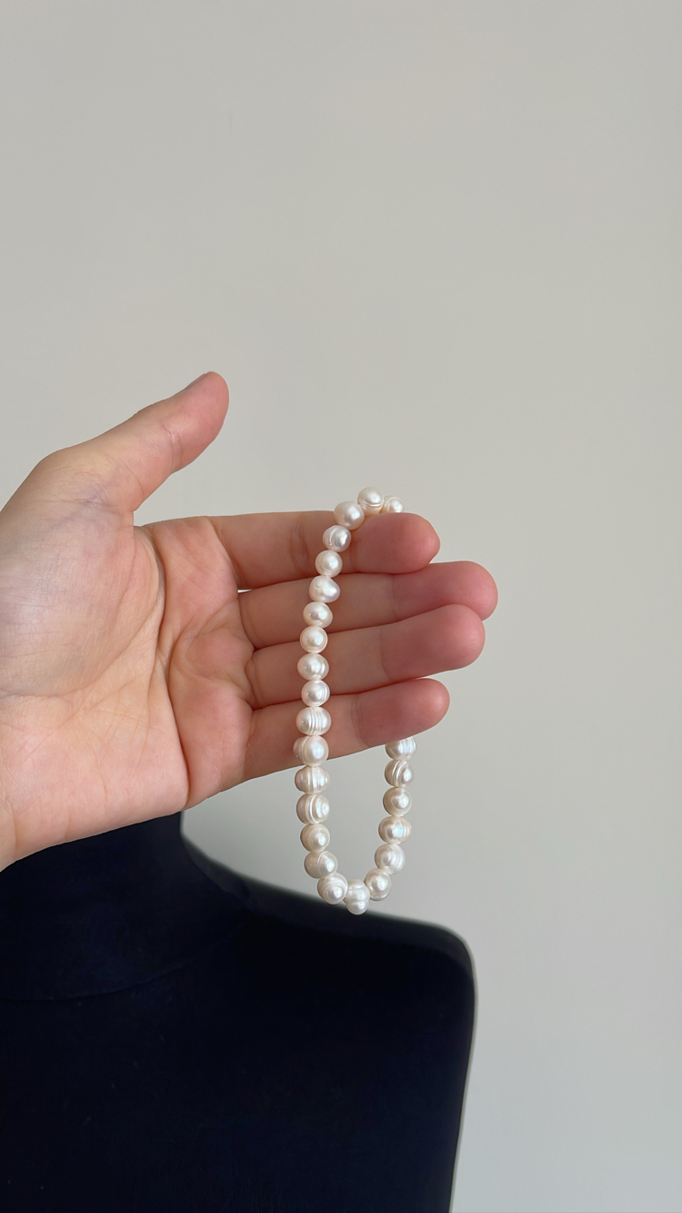 Doğal Gerçek Tatlısu İnci Bileklik