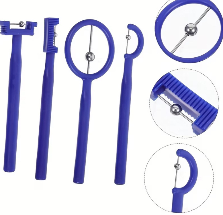 4’lü Dil Egzersiz Aparatı (Oral Motor Egzersiz Seti)